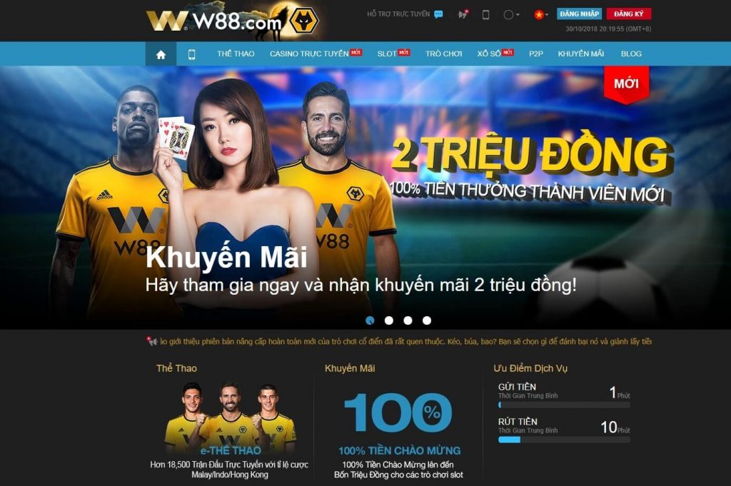 W88– Nhà cái uy tín nhất Việt Nam được nhiều người chơi lựa chọn