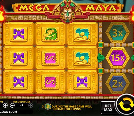 Cùng khám phá các tính năng đặc biệt tại slot Mega Maya