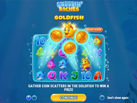 Cùng tìm hiểu chi tiết về cách chơi Bubblin’ Riches slot